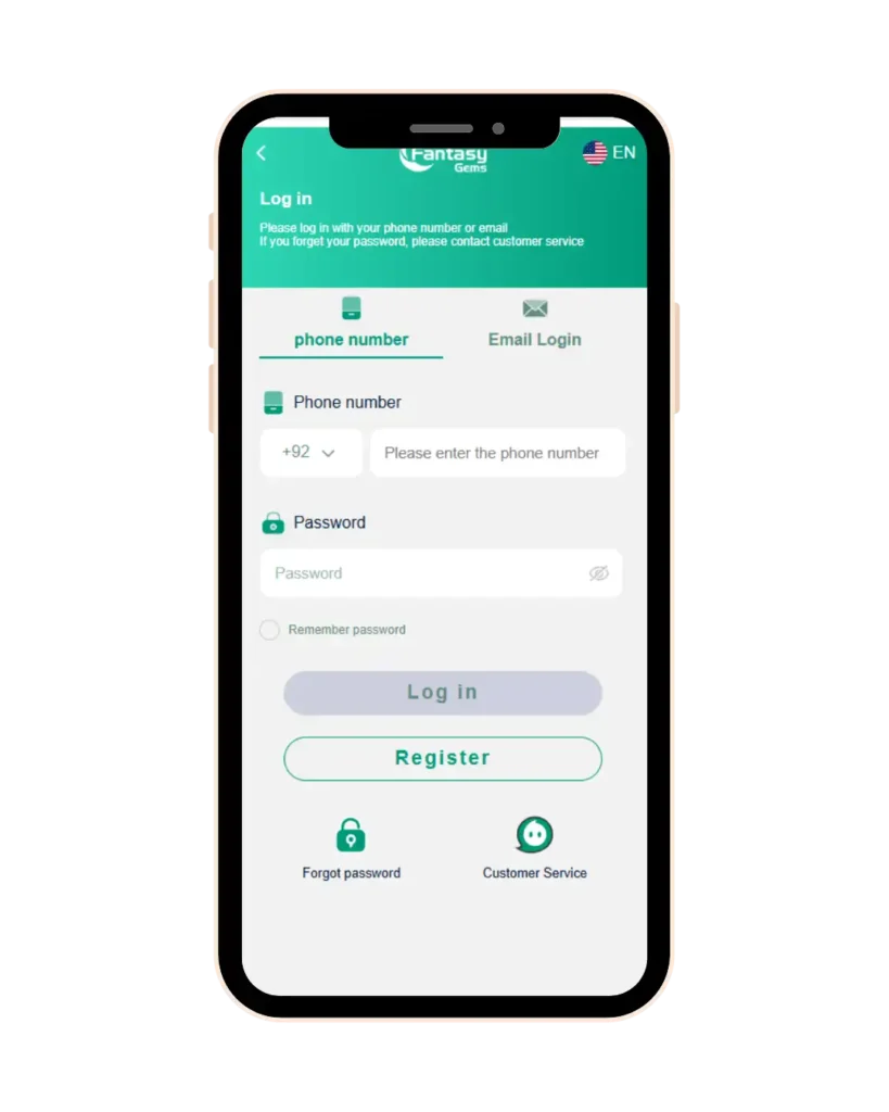 Fantasy Gems Login Secure